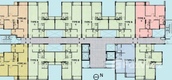 Plans d'étage des unités of Eco Xuan Lai Thieu