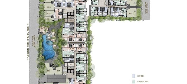 Master Plan of Siam Oriental Oasis - Photo 1