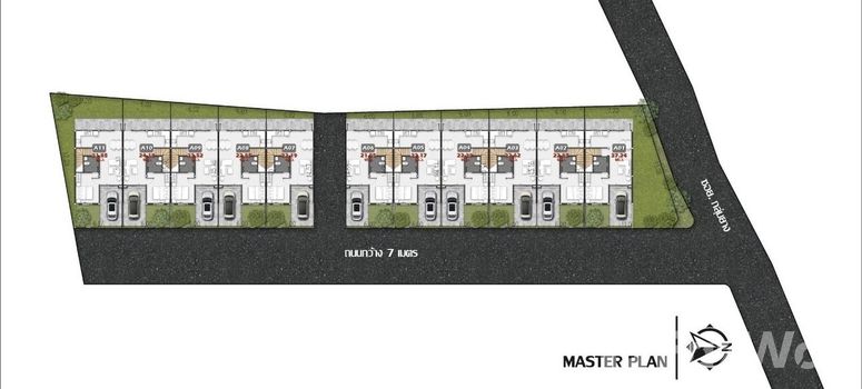 Master Plan of ดิ อมาดา - Photo 1