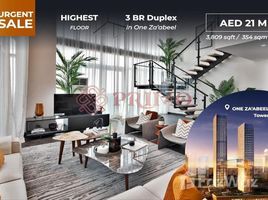3 Bedroom Apartment for sale at One Za'abeel, World Trade Centre Residence, World Trade Center