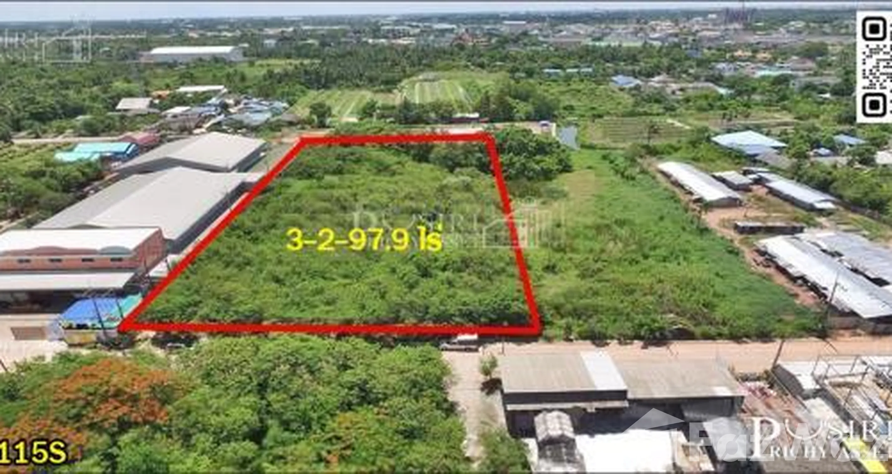 Save money and time with 3 rai of land, suitable for building various types of factories.