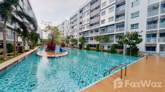 3D Walkthrough of the Communal Pool at The Trust Condo Huahin