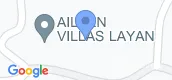지도 보기입니다. of Aileen Villas Layan Phase 5