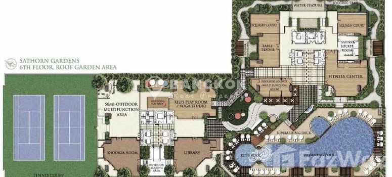 Master Plan of สาธร การ์เด้นส์ - Photo 1