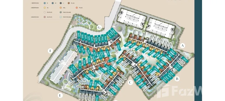 Master Plan of เดอะ โมเดวา - Photo 5