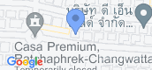 Vista del mapa of Casa Premium Ratchapruek-Chaengwattana