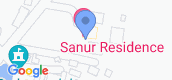 Map View of Sanur Residence