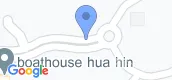지도 보기입니다. of Boathouse Hua Hin
