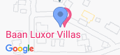 地图概览 of Baan Luxor Villas