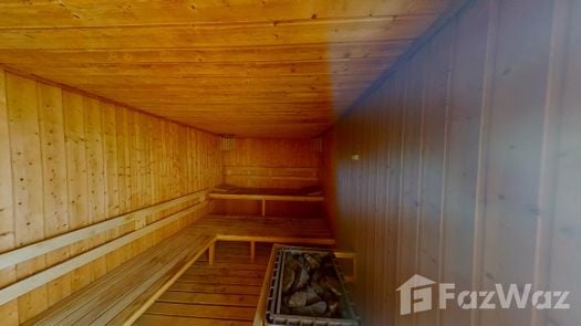 3D视图 of the Sauna at Villa Rachatewi