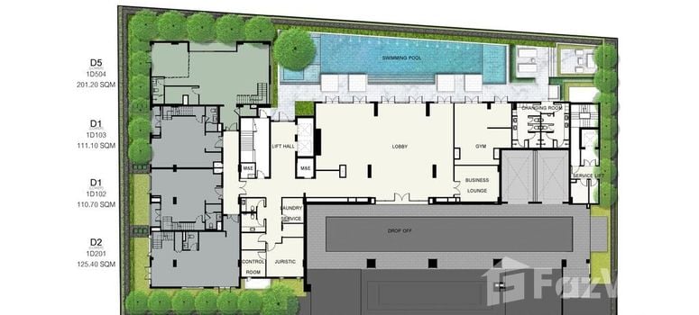 Master Plan of นิวาติ ทองหล่อ 23 - Photo 1