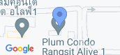 지도 보기입니다. of Plum Condo Rangsit Alive