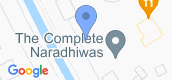 地图概览 of Bridge Sathorn-Narathiwas