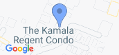 Map View of The Regent Kamala Condominium