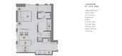 Поэтажный план квартир of Chapter Chula-Samyan