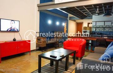 Western Duplex Style 1 Bedroom Apartment for Rent in BKK3 Area in Tonle Basak, 金边