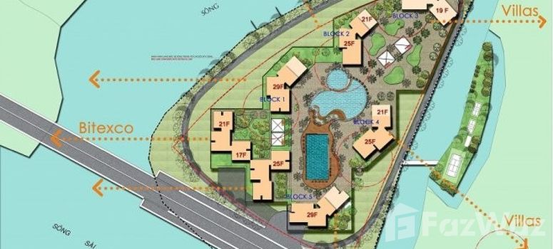 Master Plan of Diamond Island - Photo 1