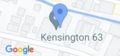 Vista del mapa of Kensington Phaholyothin 63
