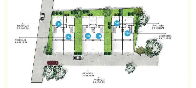Master Plan of The Nature Twin Homes - Photo 1