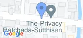 Vista del mapa of The Privacy Ratchada - Sutthisan