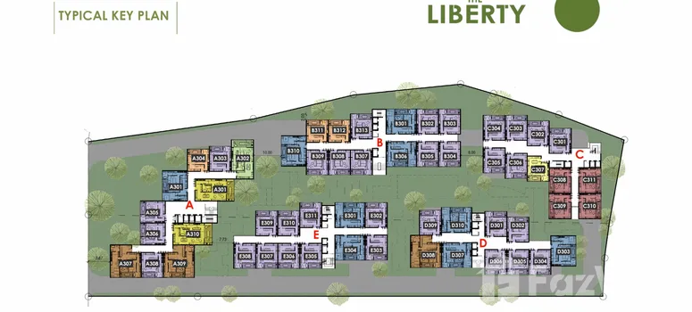 Master Plan of เดอะ ลิเบอร์ตี้ บาย วัลยา - Photo 1
