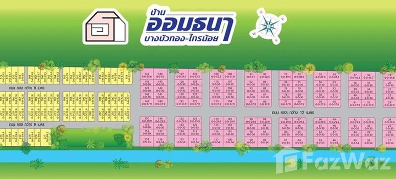 Master Plan of Baan Aomtana Bangbuathong-Sainoi - Photo 1