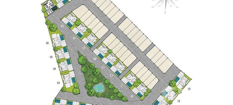 Master Plan of Zensiri Midtown Villas - Photo 1