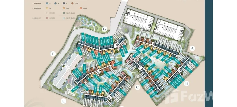 Master Plan of เดอะ โมเดวา - Photo 6