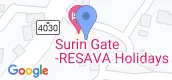 지도 보기입니다. of Surin Gate