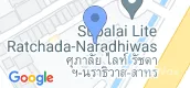 地图概览 of Supalai Lite Ratchada Narathiwas