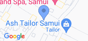 지도 보기입니다. of Icon Samui