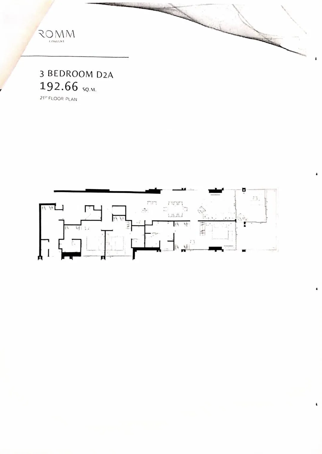 3 Bedroom Condo for sale at ROMM Convent — photo 1
