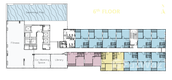 建筑平面图 of The President Charan - Yaek Fai Chai Station
