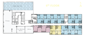 Plans d'étage des bâtiments of The President Charan - Yaek Fai Chai Station