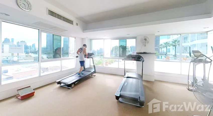 วิวเสมือนจริง of the Communal Gym at ศุภาลัย ริเวอร์เพลส