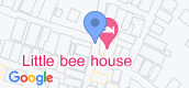 Vista del mapa of Little Bee House