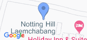 Map View of Notting Hill Laemchabang - Sriracha