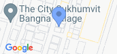 Vista del mapa of Sanphawut Townhouse