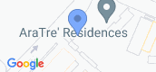 マップビュー of AraTre' Residences