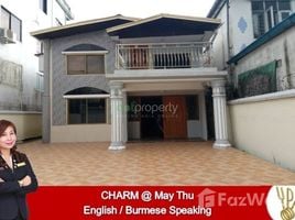 3 Bedroom House for sale in Yangon, Yankin, Eastern District, Yangon