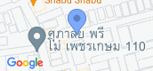 Map View of Baan Taweethong 110