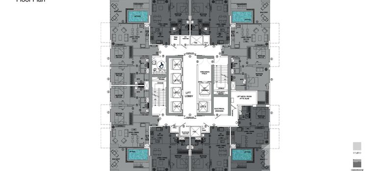 Master Plan of Binghatti House - Photo 1