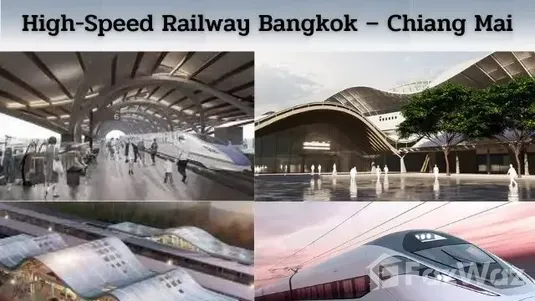 High speed train Bangkok - Chiang Mai