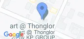 Vista del mapa of Art @Thonglor 25