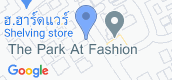 Map View of The Park At Fashion