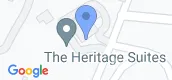 地图概览 of Heritage Suites