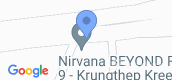 지도 보기입니다. of Nirvana Beyond Rama 9 - Krungthep Kreetha