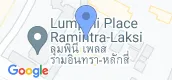 지도 보기입니다. of Lumpini Place Ramintra-Laksi