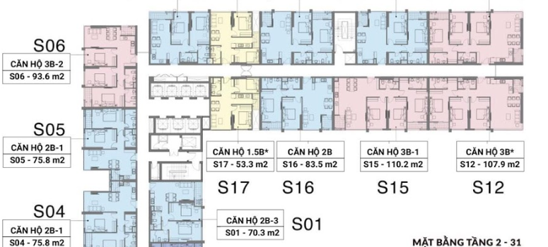 Master Plan of Mipec Rubik 360 - Photo 1