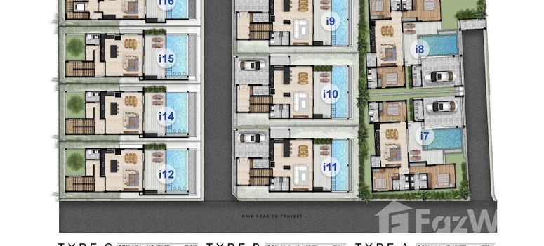 Master Plan of ไอคอน สมุย - Photo 2